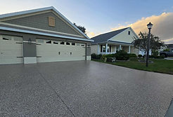 outback-driveway-flooring in central florida polyaspartic epoxy installers