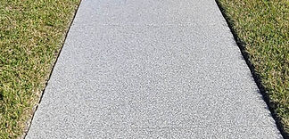 Business Sidewalks commercial and industrial flooring example Florida Epoxy installers