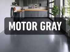 NanoX Polyaspartic Garage Floor Coatings motor gray