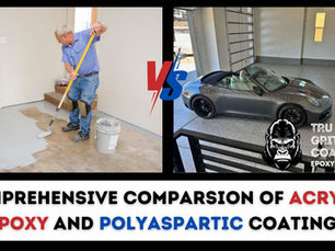 Comprehensive Comparsion Of Acrylic, Epoxy and Polyaspartic Coatings