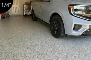 Stonehenge Garage Polyaspartic Floor Coatings Central Florida suv