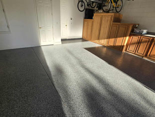 Nightfall Polyaspartic Garage Flooring in Central Florida