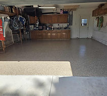 Peavy Project Outback Warm Toned Polyaspartic Flooring