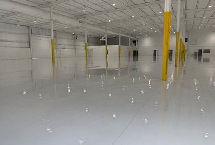 Industrial Pearl White Polyaspartic Solid Coating in Central Florida For Industrial and Commercial Solutions