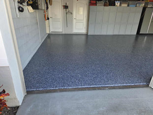 Orbit Garage Flooring Polyaspartic Coating in Central Florida left side