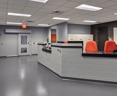Fire Stations commercial and industrial flooring example Florida Epoxy installers
