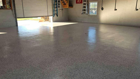 Watch and Learn Large Epoxy Garage Floor Installation