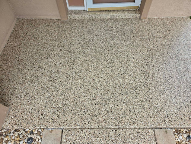 Outback UV Polymer Flake blend NanoX Polyaspartic Finish Coat 22