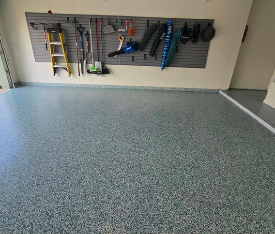 Seabreeze polyaspartic garage floor coatings coastal living 4