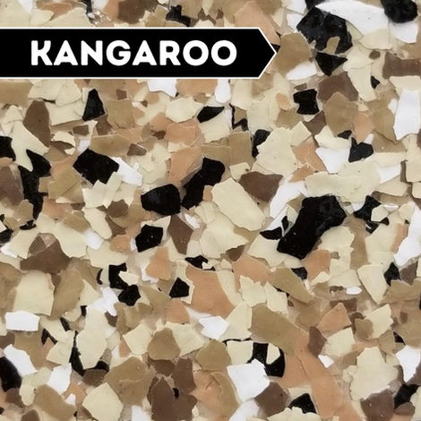 Kangaroo-colorflakeblend-epoxycoating-garageepoxy-concreteepoxy