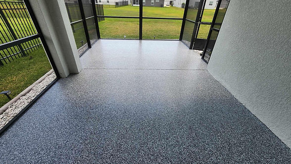 Gravel-truflake-colorchip-patio