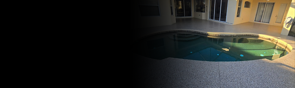 Polyaspartic Pool Deck Coatings in Central Florida with 20 included blends and multiple custom bends to choose from.
