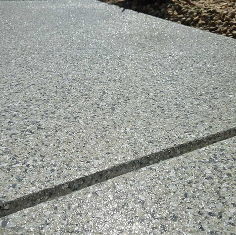 Stonehenge Walkway Epoxy Floor Concrete Coating in Central Florida Close up