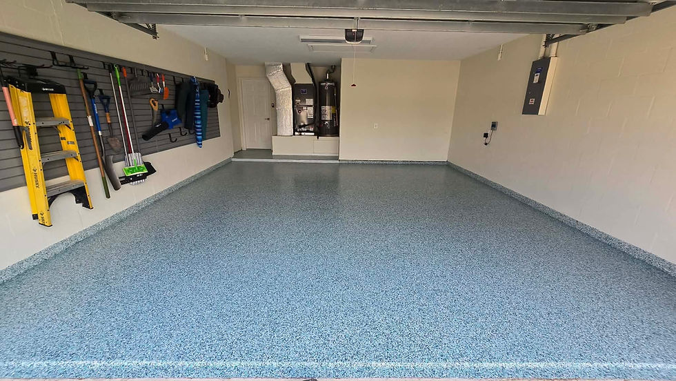 Sea Breeze polyaspartic Garage Floor Coatings