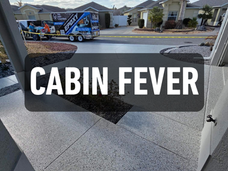 Cabin Fever driveway cyc