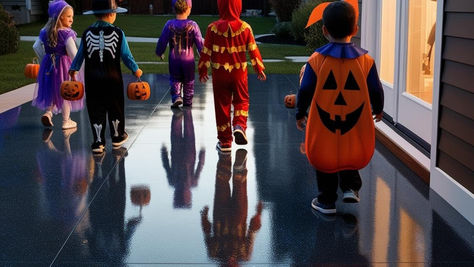 How Glow-in-the-Dark Flooring Adds Safety to Your Halloween Walkways