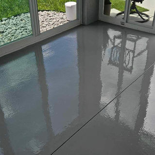 Transform your patio with a sophisticated Motor Gray epoxy floor that Tru-Grit Garage Flooring can install for you. The subtle, yet striking gray tones of the Motor Gray epoxy create a modern and stylish outdoor space while providing a durable and easy-to-clean surface. With Tru-Grit's expertise, you can enjoy a professional and long-lasting epoxy floor installation that enhances the beauty and functionality of your patio.