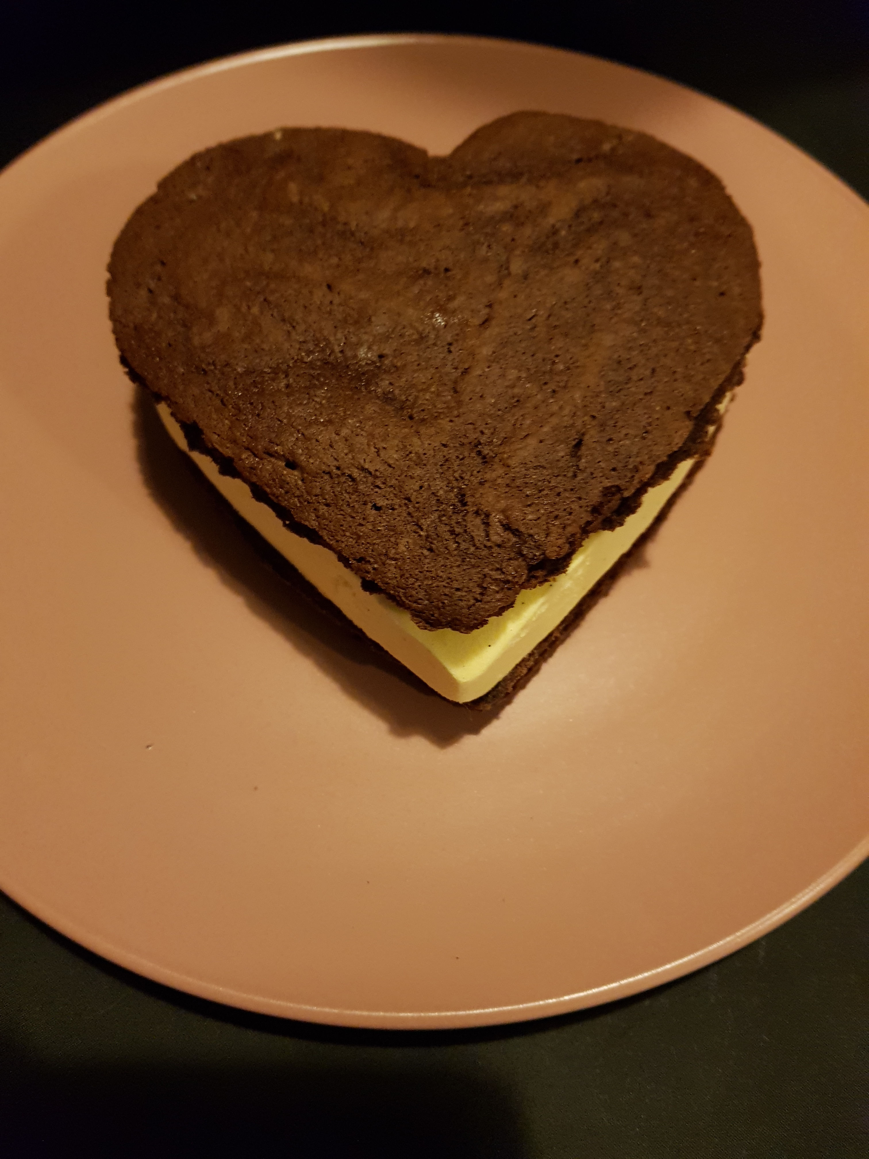 Love Heart Ice Cream Sandwich 