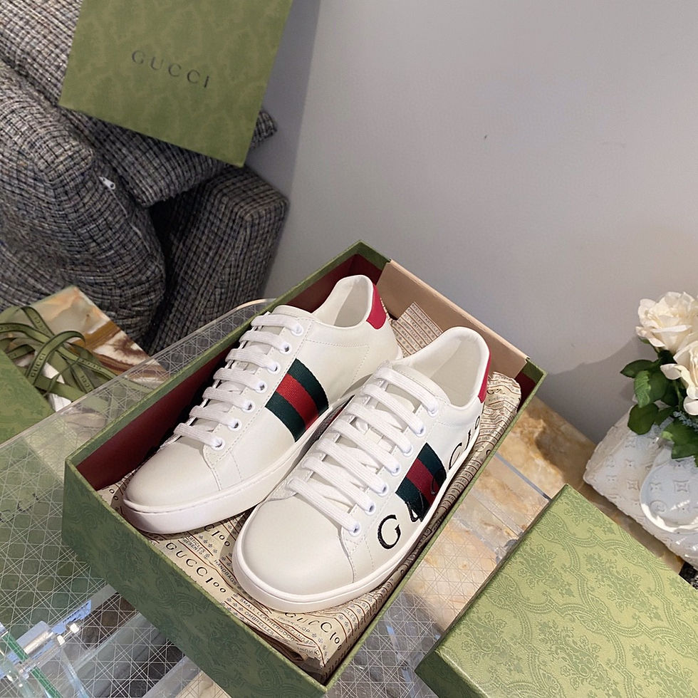 Thumbnail: Gucci Ace Sneakers White
