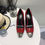 Thumbnail: YSL  Red and Silver Heels