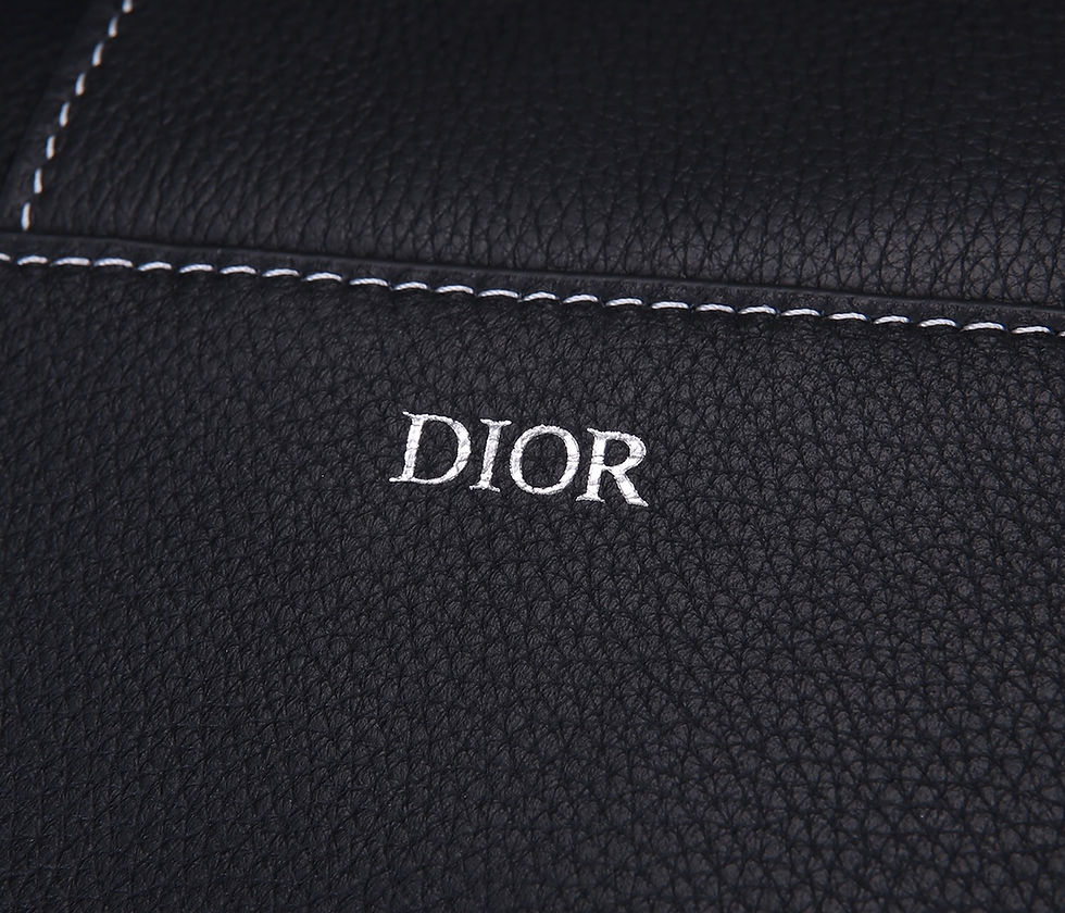 Thumbnail: Christian Dior Kaws Saddle Bag Black