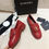 Thumbnail: Chanel Moccasin Shoe Red