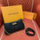 Thumbnail: Louis Vuitton Pochette Liv Handbag Black