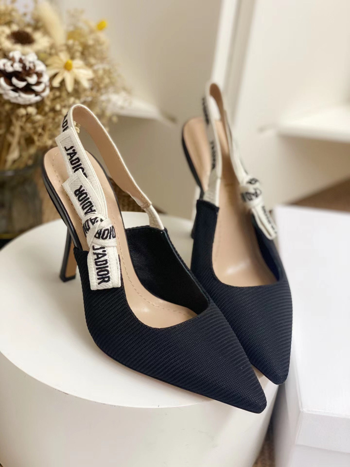 Christian Dior J'Adior Slingback Pump Black