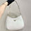 Thumbnail: Prada Cleo Shoulder Bag White Medium