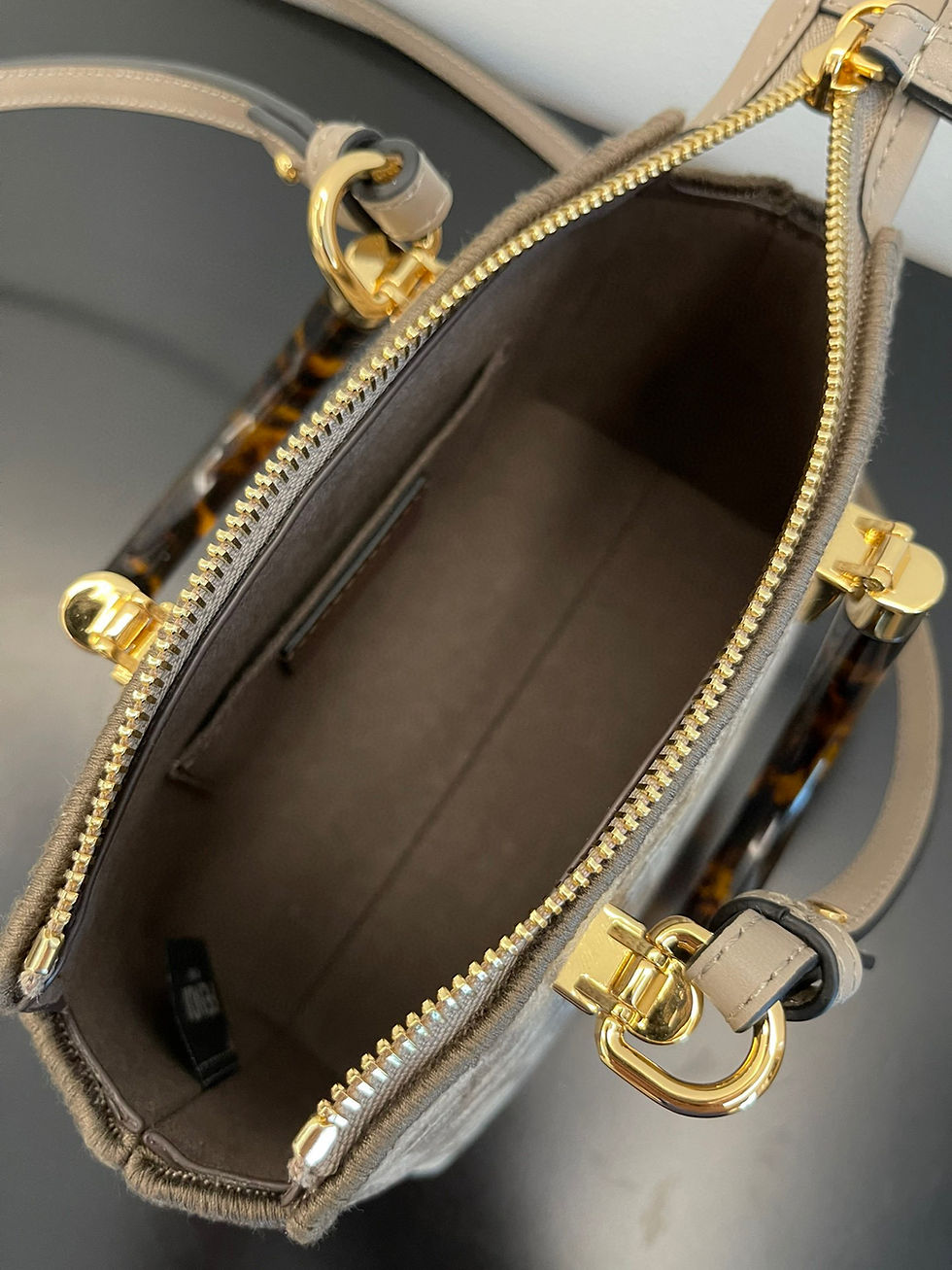 Thumbnail: Fendi By The Way Handbag Gray