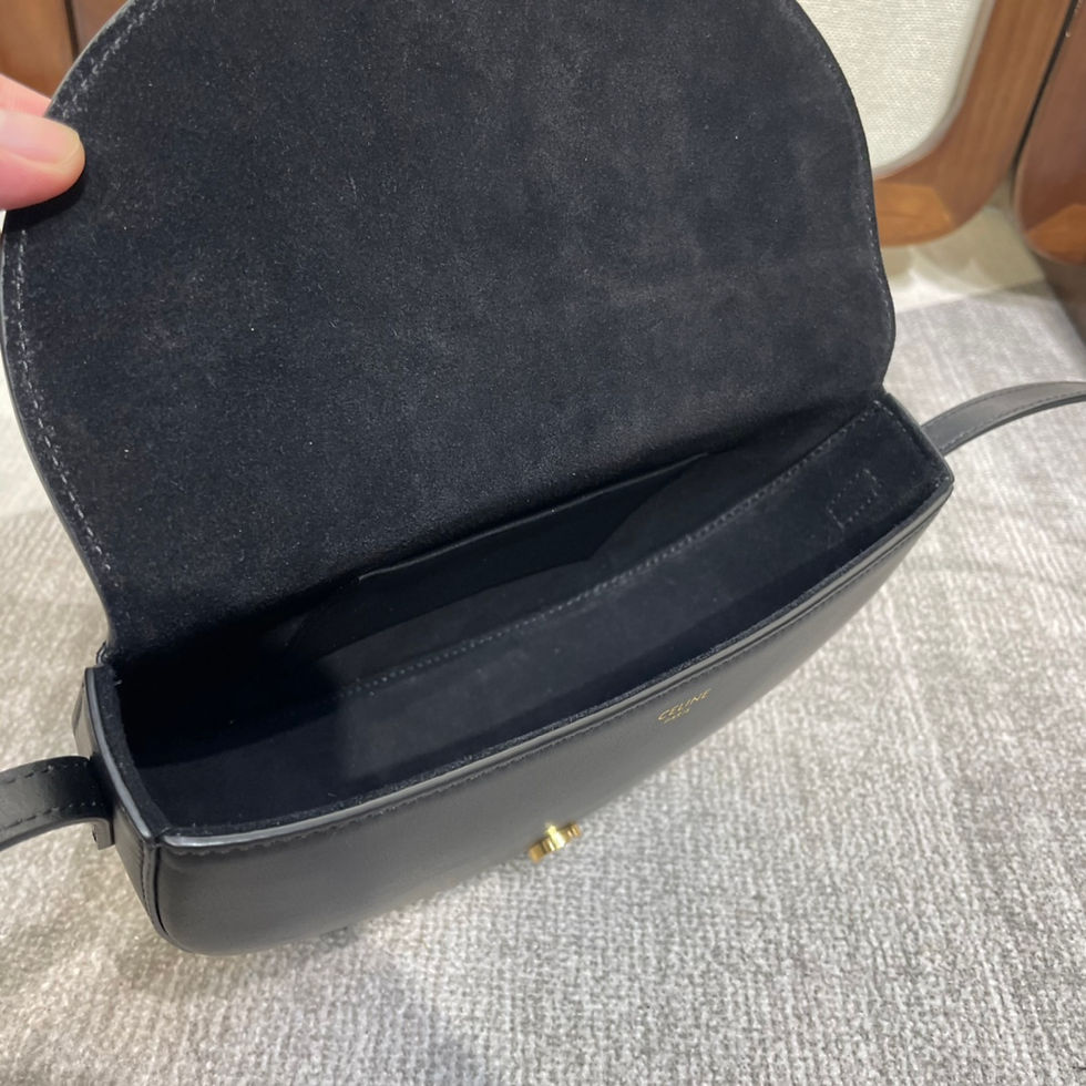 Thumbnail: Celine Half Moon Shoulder Bag 6