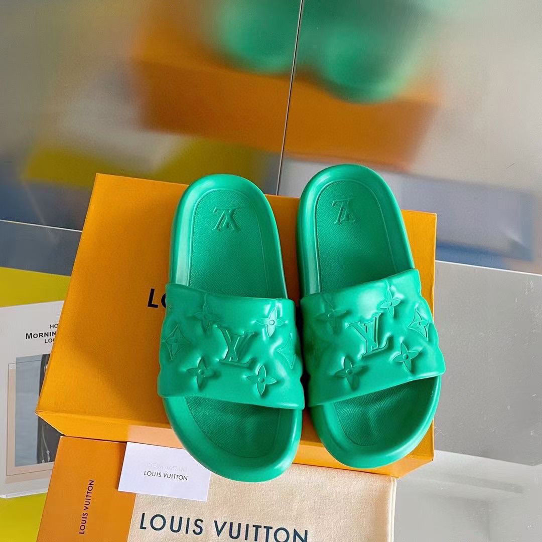 Louis Vuitton Mule Blue-green