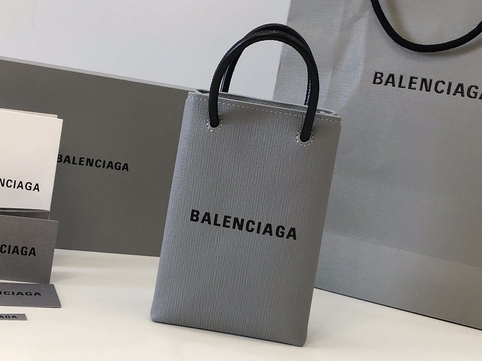 Thumbnail: Balenciaga Crossbody Bag Gray Mini