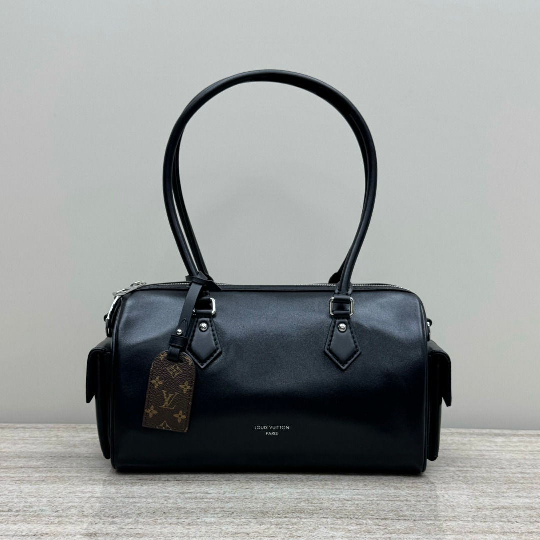 Louis Vuitton Speedy Cargo Vibe Handbag Black