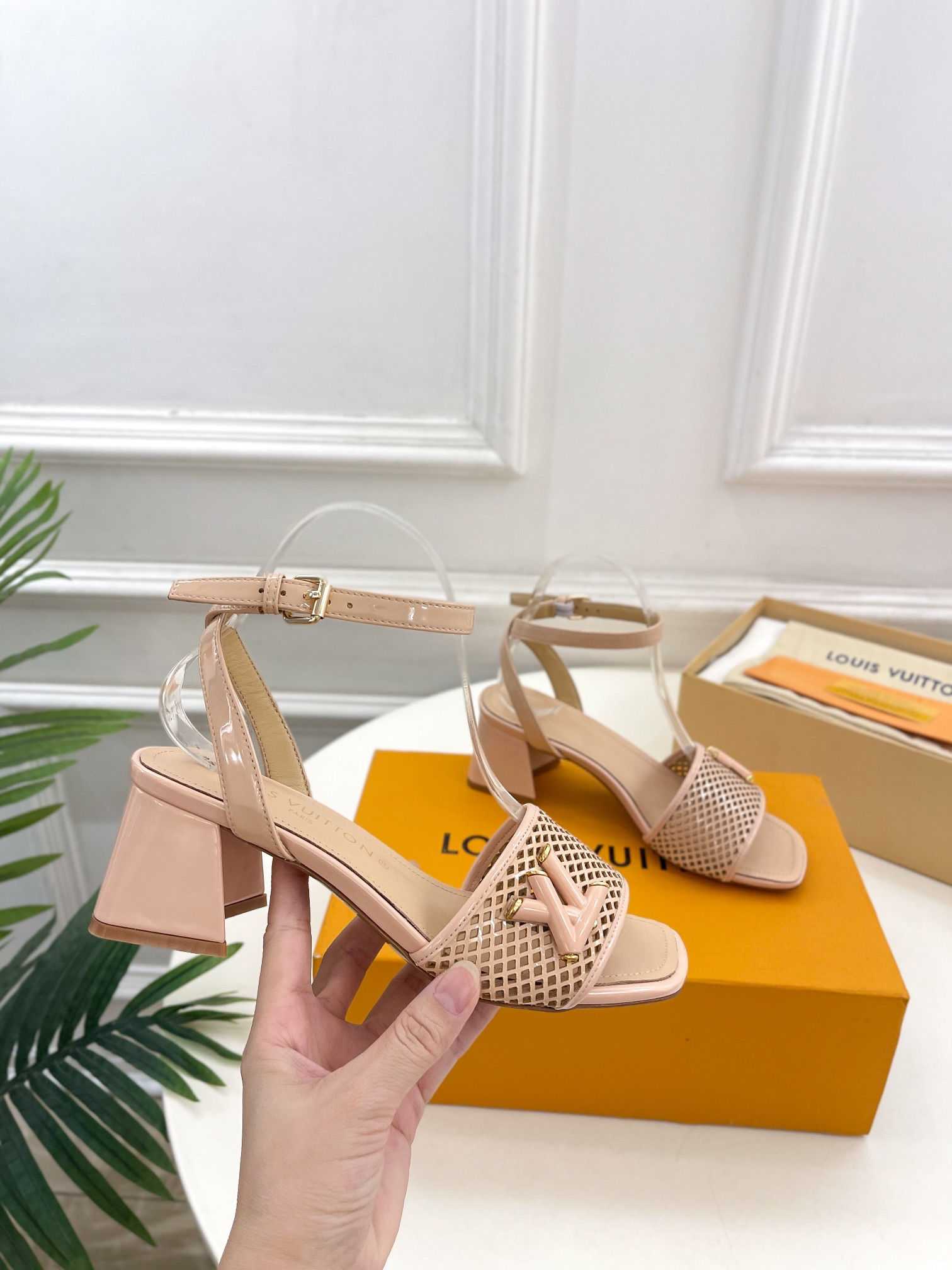 Louis Vuitton Sandals Beige