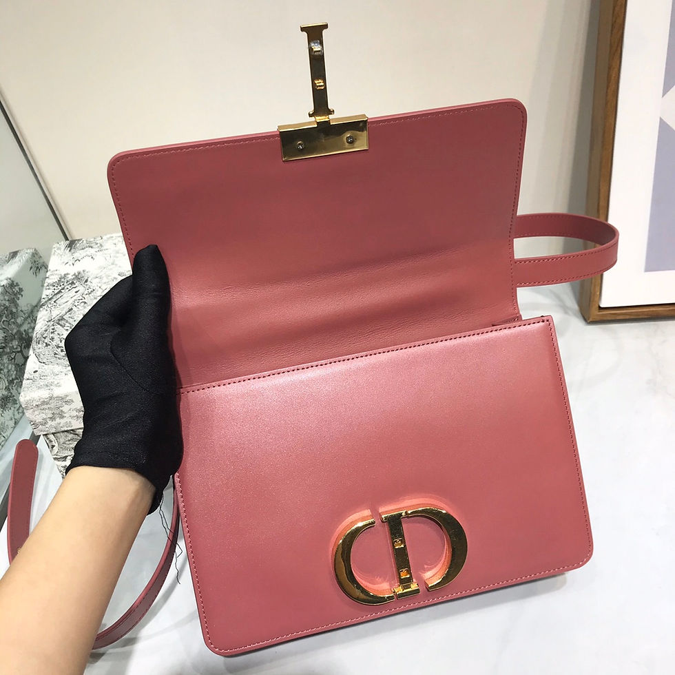 Thumbnail: Christian Dior Montaigne Shoulder Bag Rose Pink