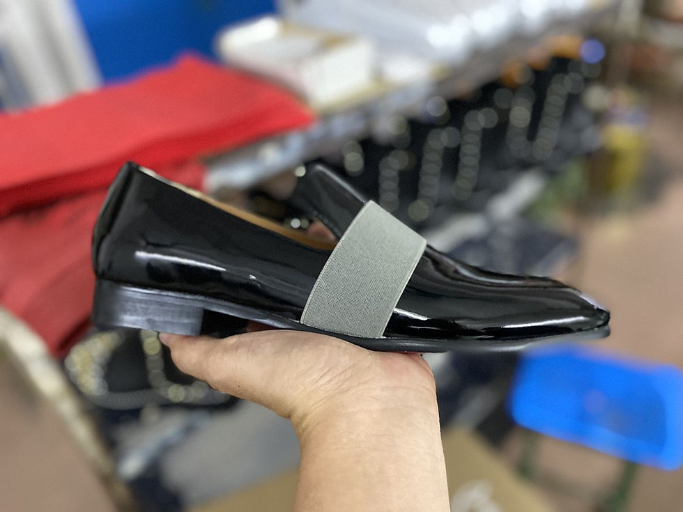 Thumbnail: Christian Louboutin - Dandelion Patent Black w/ Garter