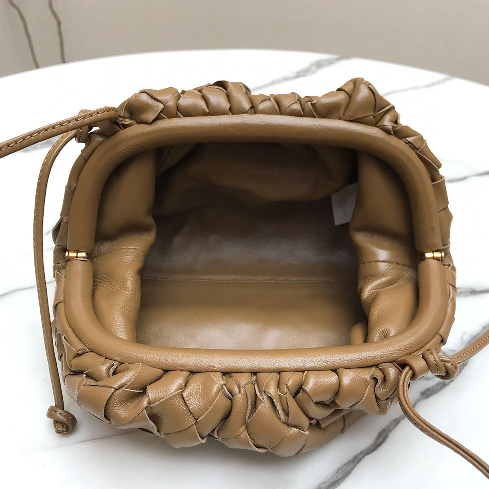 Thumbnail: Bottega Veneta Pouch Shoulder Bag Brown