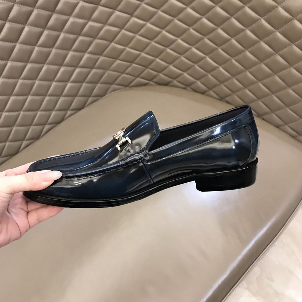 Thumbnail: Gucci Loafers Blue Black