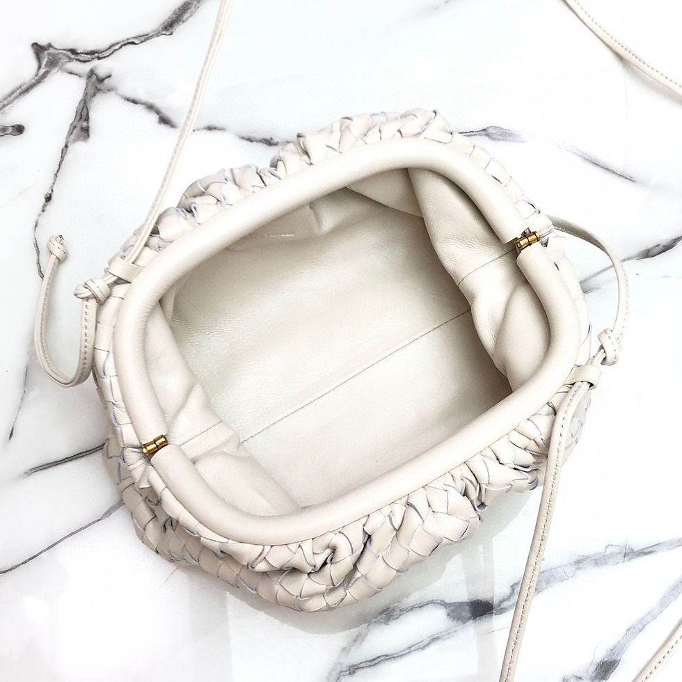 Thumbnail: Bottega Veneta Pouch Shoulder Bag White