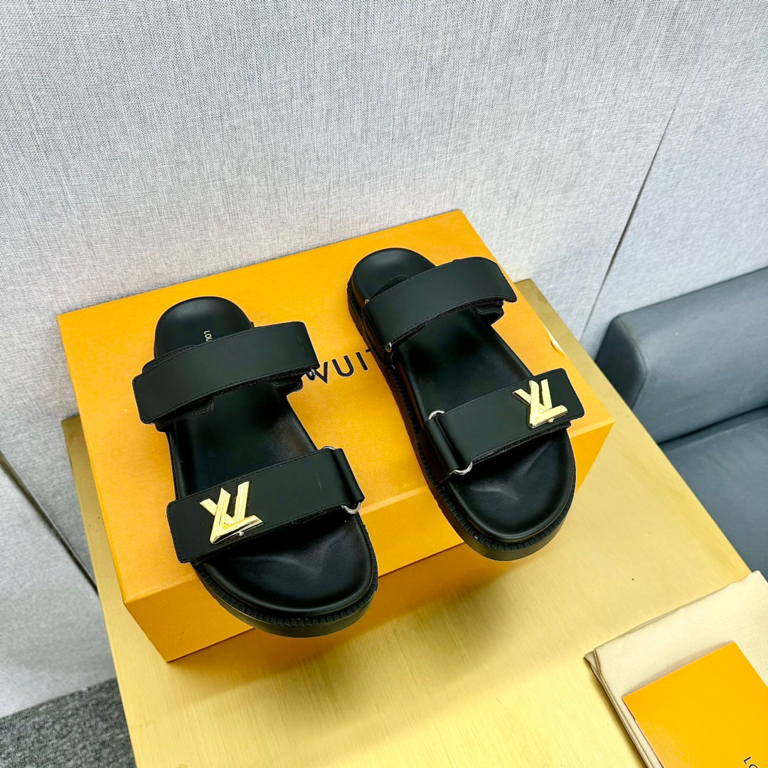 Louis Vuitton Mule Black