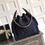 Thumbnail: Chanel 25 Shoulder Bag Black & Blue