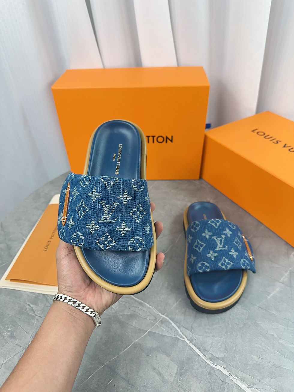 Thumbnail: Louis Vuitton Mule Blue