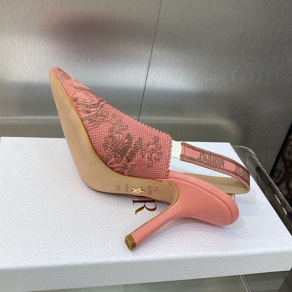 Thumbnail: Christian Dior J'Adior Slingback Pump Pink & Brown