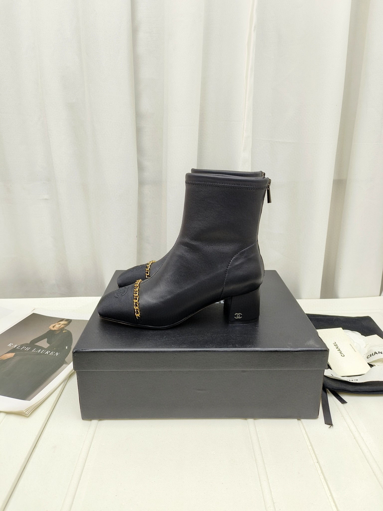 Chanel Boot Black