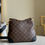 Thumbnail: Louis Vuitton Odeon Shoulder Bag Brown & Black