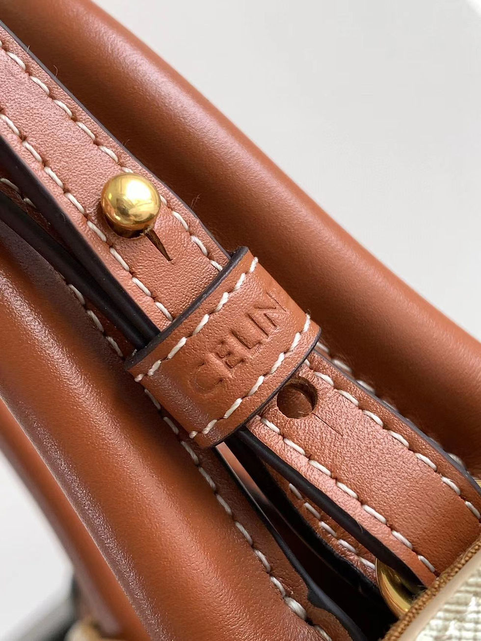 Thumbnail: Celine Cabas Vertical White Tote 3