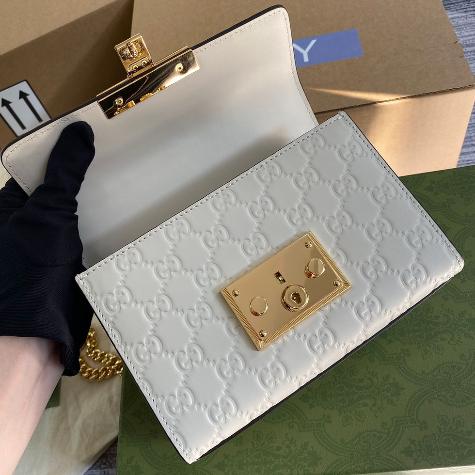 Thumbnail: Gucci Padlock Small White