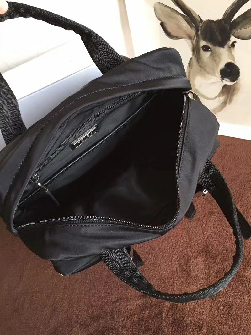 Thumbnail: Prada Re-Nylon Backpack Black Small