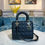 Thumbnail: Christian Dior Lady Dior Handbag Black